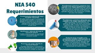 NIAS- EVIDENCIAS DE AUDITORIA