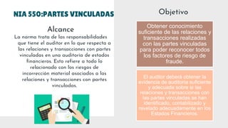 NIAS- EVIDENCIAS DE AUDITORIA