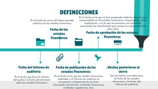 NIAS- EVIDENCIAS DE AUDITORIA