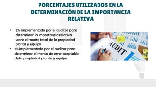 NIAS- EVIDENCIAS DE AUDITORIA