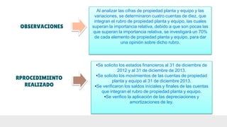 NIAS- EVIDENCIAS DE AUDITORIA