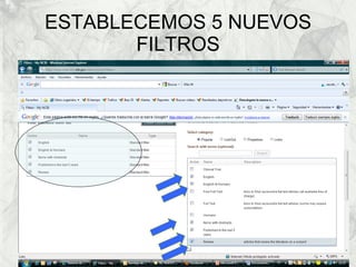 ESTABLECEMOS 5 NUEVOS FILTROS 