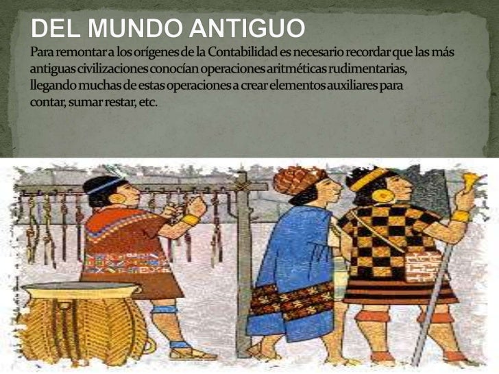 antecedentes de la contabilidad