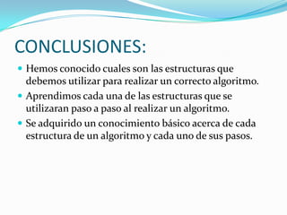  EJERCICIO RESUELTO EN FORMA ALGORITMICA INICIO LEER A, B C=A * B IMPRIMIR C FIN 