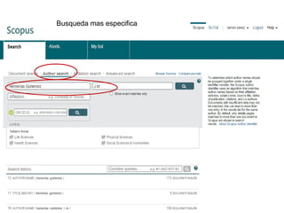 Busqueda mas especifica
 