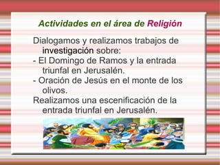 Elaboramos un listado de palabras relacionadas con el olivo y con la recolección de la aceituna. 