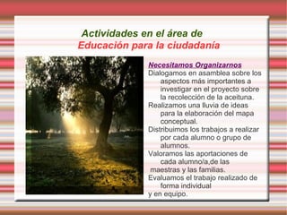 Realizamos una ficha con una receta de un remedio casero realizado con el aceite de oliva(ingredientes,elaboración...) 