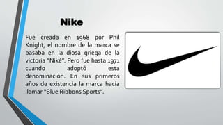 Historia del logotipo de nike | PPT