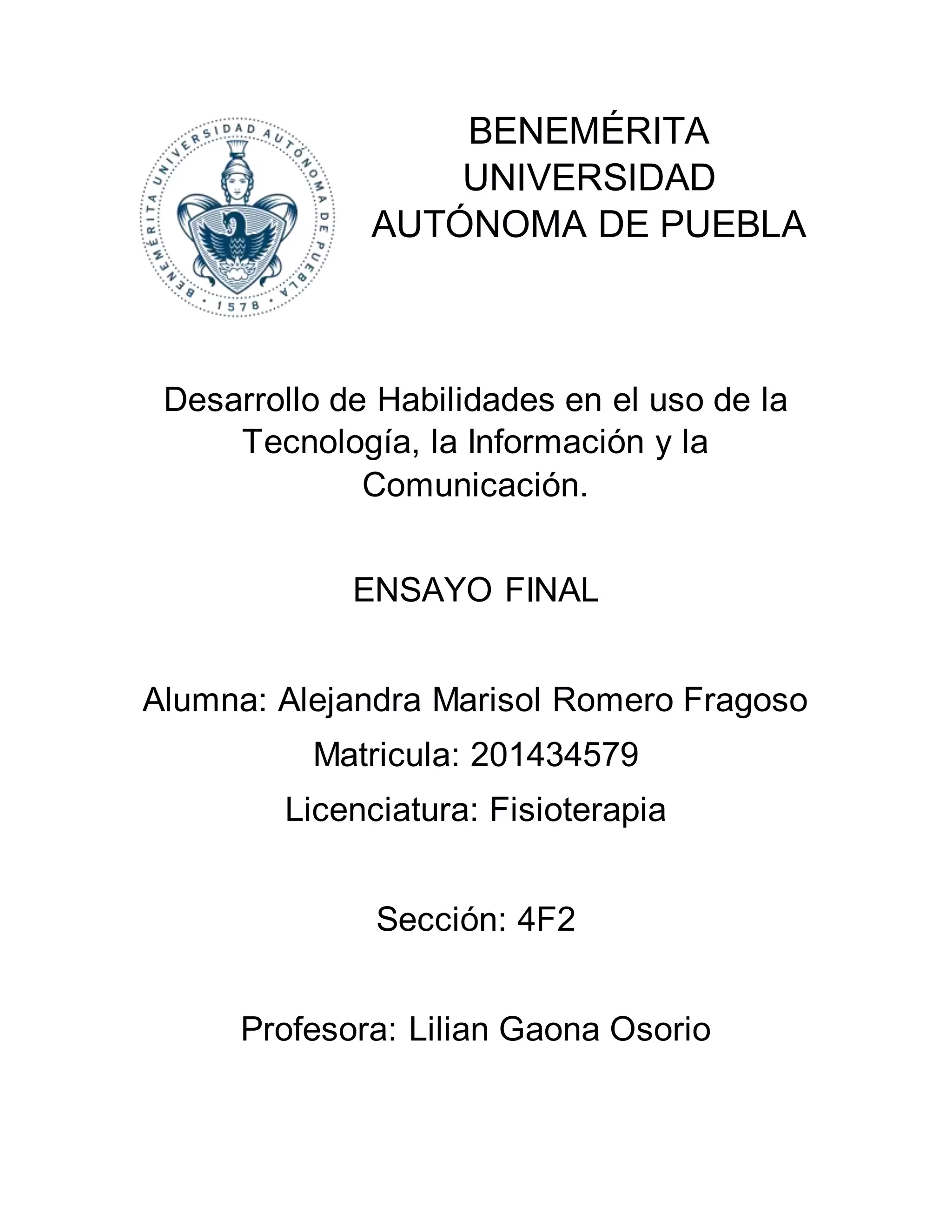 Especialidades de Fisioterapia | DOCX