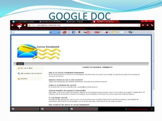 GOOGLE DOC
 