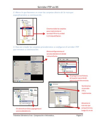 servidor FTP en IIS | PDF