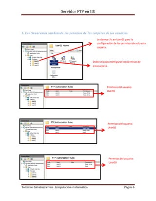servidor FTP en IIS | PDF