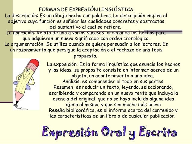 Tarea comunicación oral y escrita