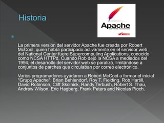 Tarea de apache | PPTX