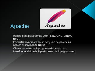 Tarea de apache | PPTX