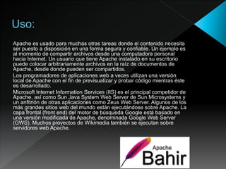 Tarea de apache | PPTX