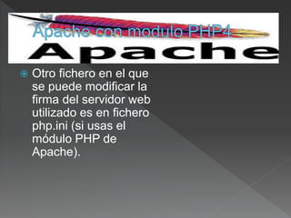 Tarea de apache | PPTX