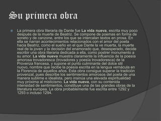 Dante Alighieri y La divina comedia