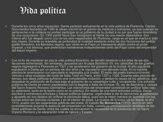 Dante Alighieri y La divina comedia