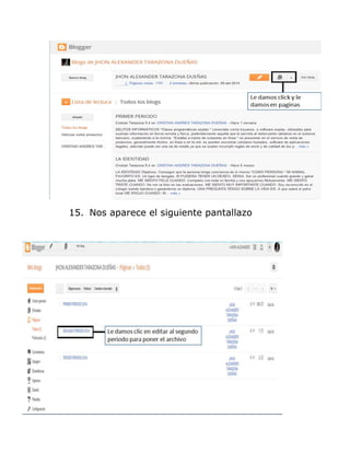15. Nos aparece el siguiente pantallazo
 