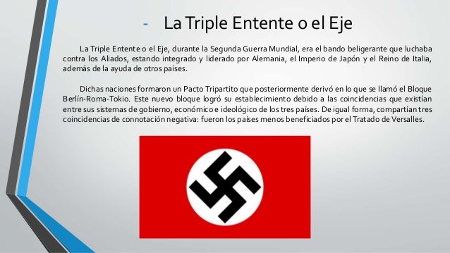 La segunda guerra mundial