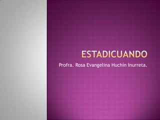 Profra. Rosa Evangelina Huchín Inurreta.

 