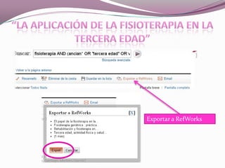 Exportar a RefWorks

 
