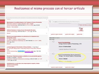 Realizamos el mismo proceso con el tercer artículo
 