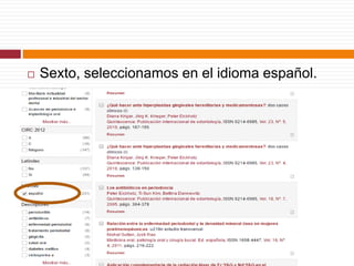  Sexto, seleccionamos en el idioma español.
 