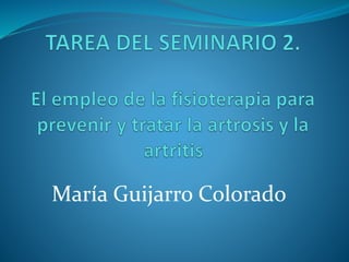 María Guijarro Colorado
 