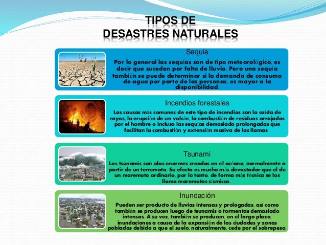 Desastres Naturales