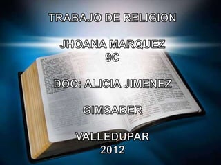 Jhoana Márquez (Religión 9ºC)