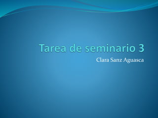 Clara Sanz Aguasca
 