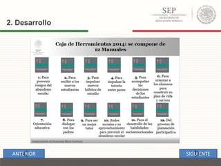 2. Desarrollo
SIGUIENTEANTERIOR
 
