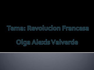 Revolucon Francesa