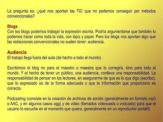 Integración de las TICs