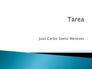 Tarea Juan Carlos Saenz Meneses 