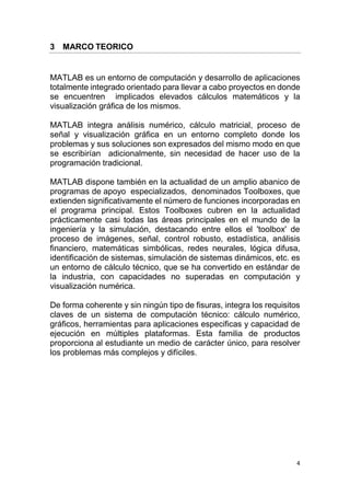 Introduccion a Matlab (Laboratorio de Control ) | PDF