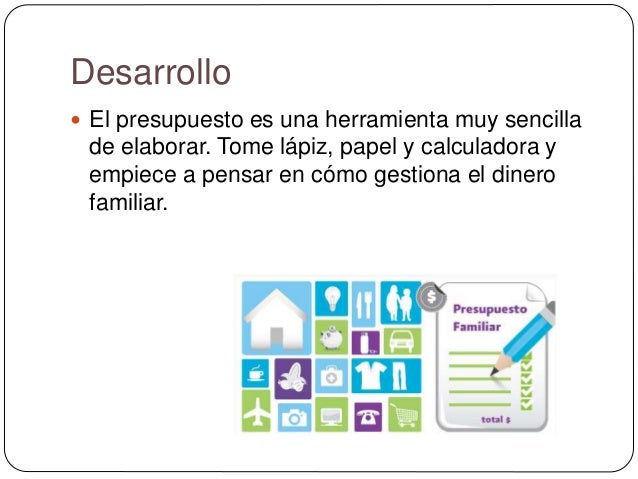 presupuesto familiar