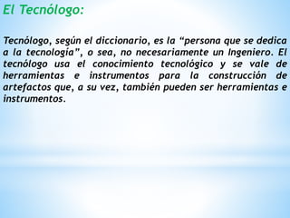 Tecnico, Tecnologo Y Profesional | PPTX