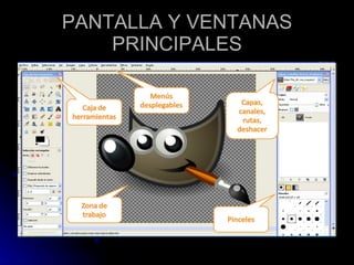 PANTALLA Y VENTANAS PRINCIPALES 