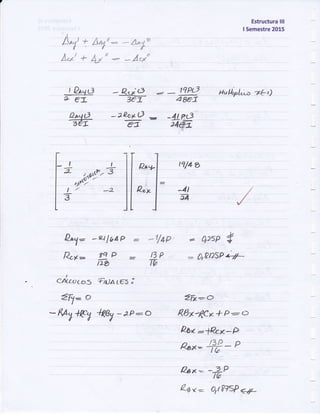 Estructura lll
I Semestre 2O15
A*l' t Ae,1't* **["
A'r' + $/" r *Aox"
* €a_
D"lO
o&I


- Q"yQ
3e7.
Toci O
a - n,?',:'P
4
^eI
!: -4Leo
a4Fj
H"l6phb z.6r)
Il-t t
I =
^rq*Y'tI t./ -2l3
L
tqks
:,4t
m
ey; ;st lb,iP ;
k*-- sq P :
lzg
I
<'41o-co5 TNa cr:a- i
€F7: o
-1/4p - q2sp {
tTP _ 0,8/2SP n//
7U
'ryW:l r-ti;o
ZTx=(> - ,-i -
40x-4Crc* P: o
Pu:*Qcr-p
 