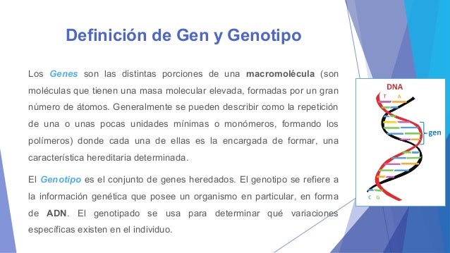 la Genética