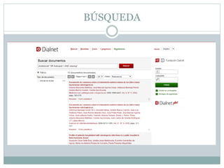 BÚSQUEDA 
 