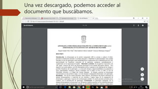 Una vez descargado, podemos acceder al
documento que buscábamos.
 