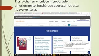 Tras pichar en el enlace mencionado
anteriormente, tendrá que aparecernos esta
nueva ventana.
 