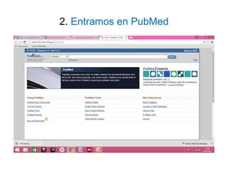 2. Entramos en PubMed
 