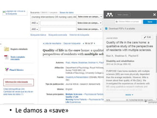 • Le damos a «save»
 