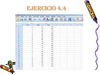 EjErcicio 4.4
 