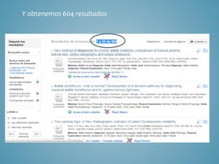 Y obtenemos 604 resultados
 